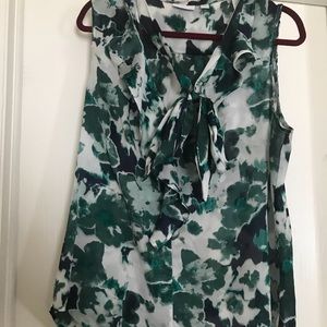 New York & Company Tie Front Tank